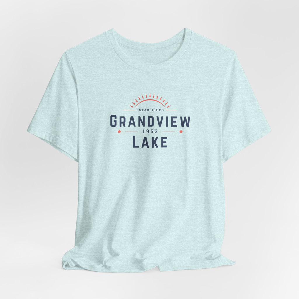 Grandview Lake Tee – Retro Lakeside Graphic T-Shirt