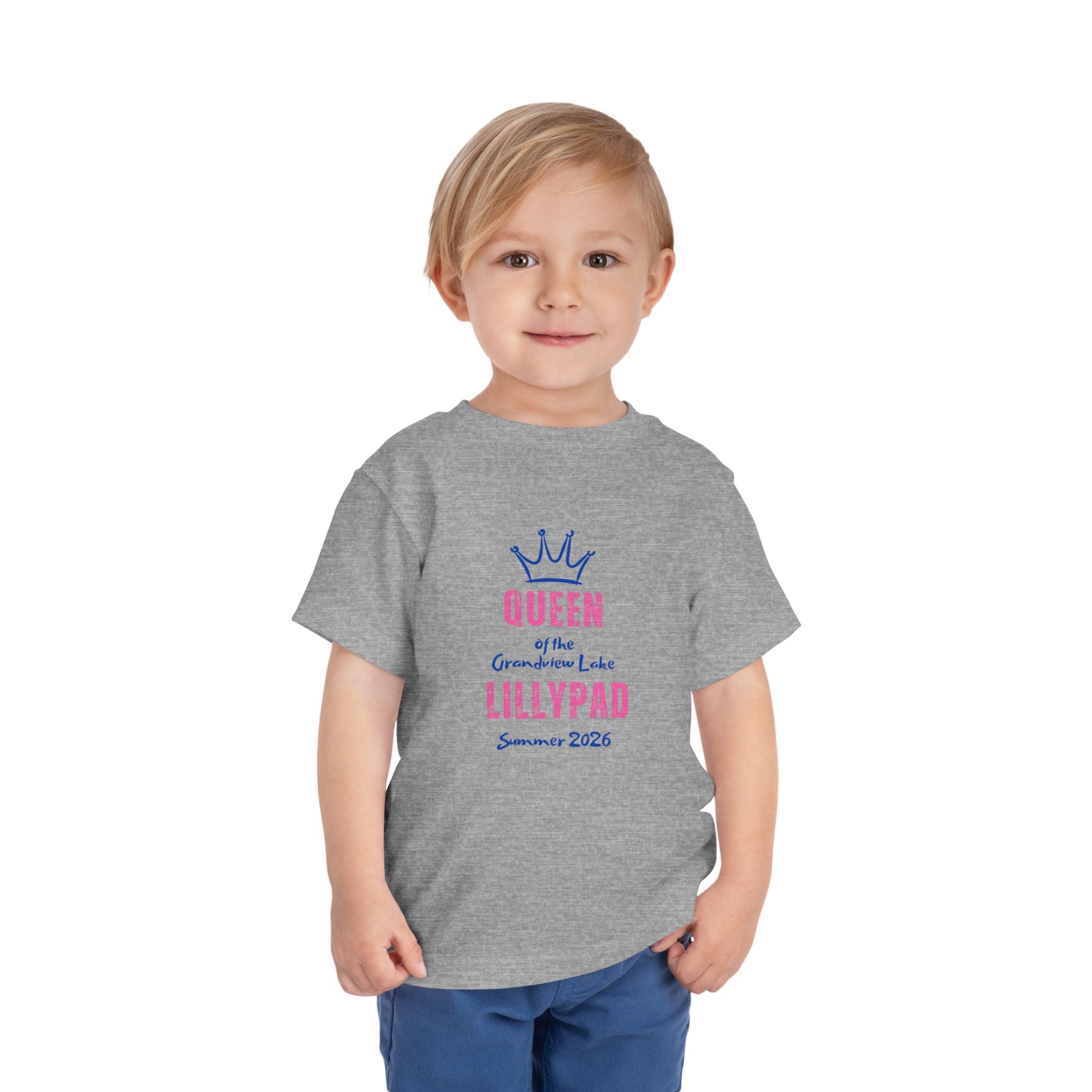 Toddler Tee — “Queen of the Lillypad” Grandview Lake Summer 2026