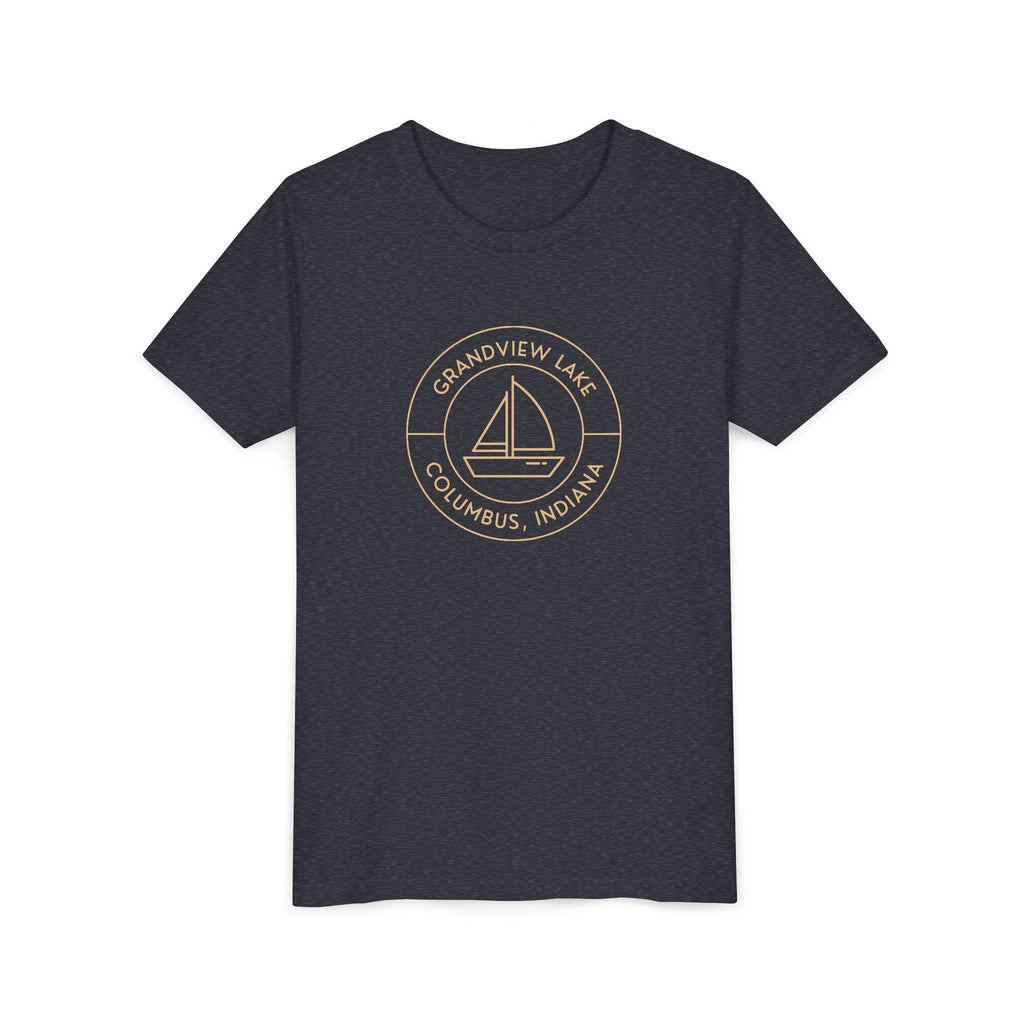 Youth Tee — Sailboat Grandview Lake Kids T-Shirt