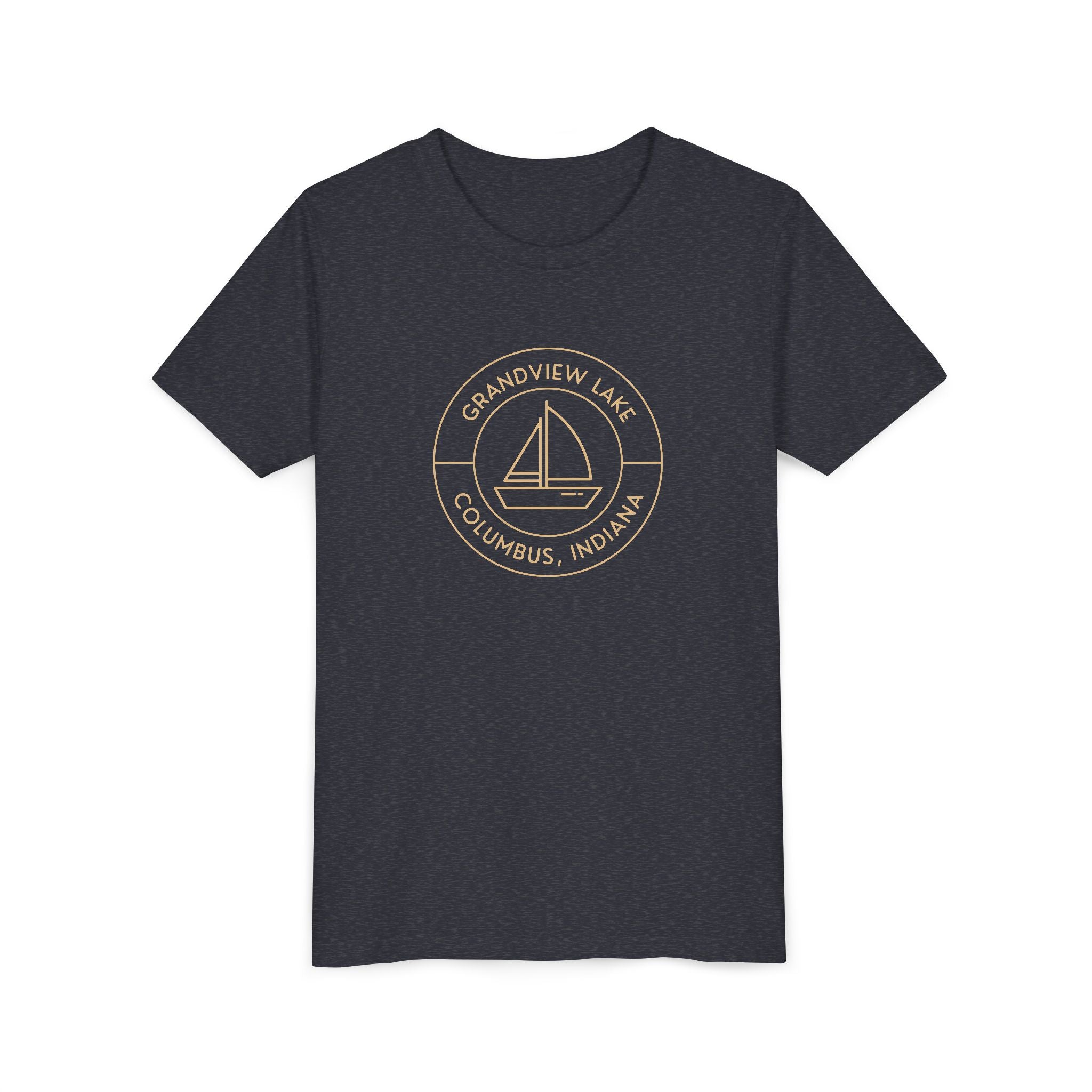 Youth Tee — Sailboat Grandview Lake Kids T-Shirt