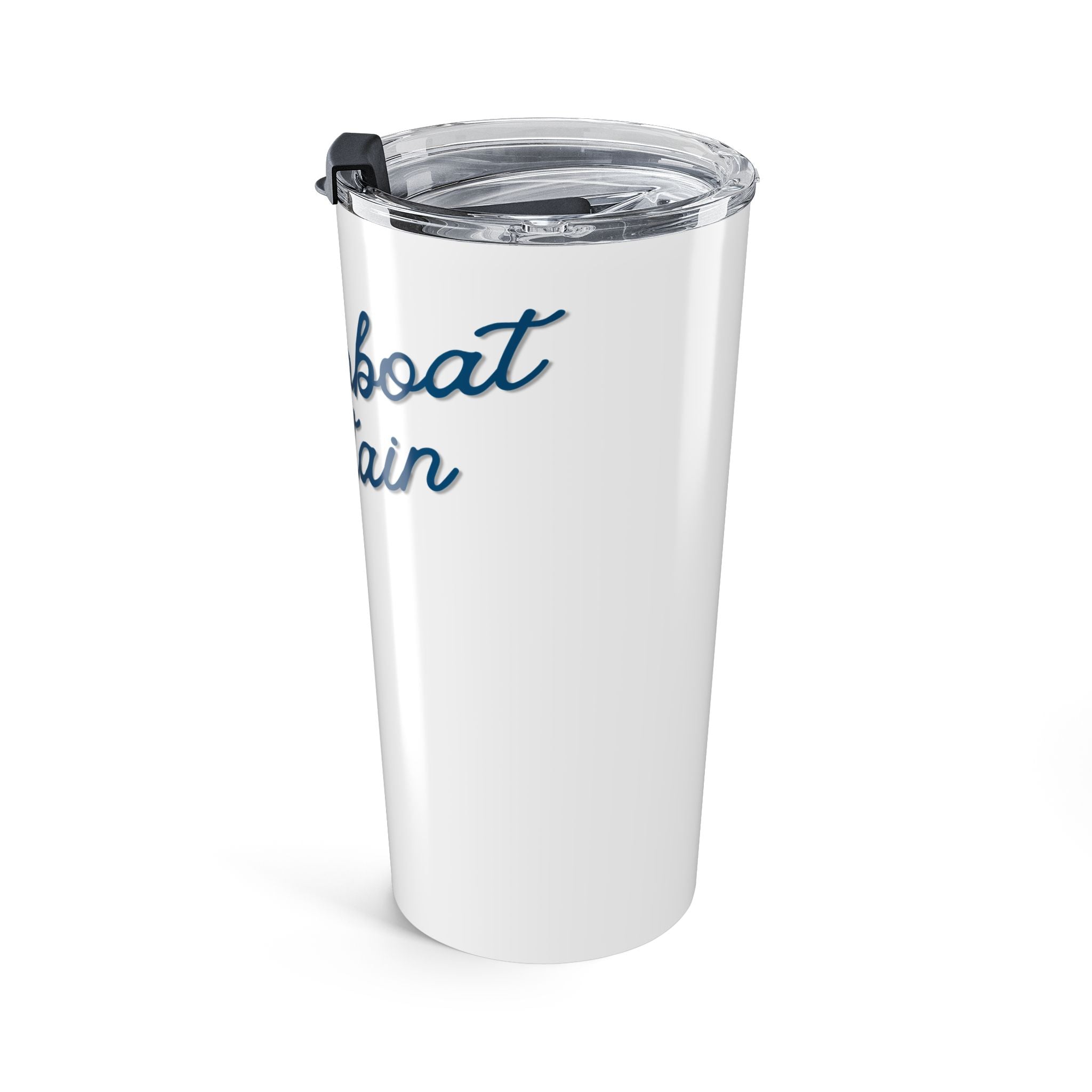 Motorboat Captain 20oz Tumbler — Insulated Travel Cup for Boaters
