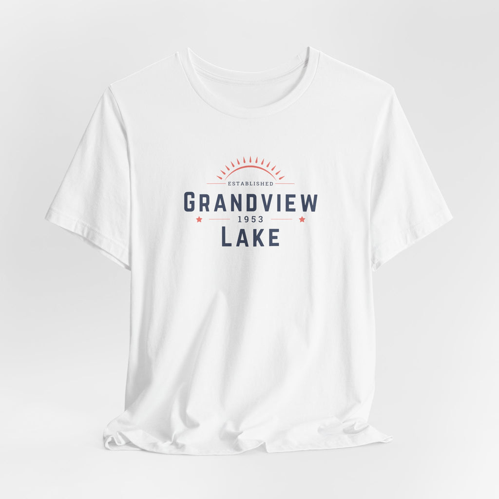 Grandview Lake Tee – Retro Lakeside Graphic T-Shirt