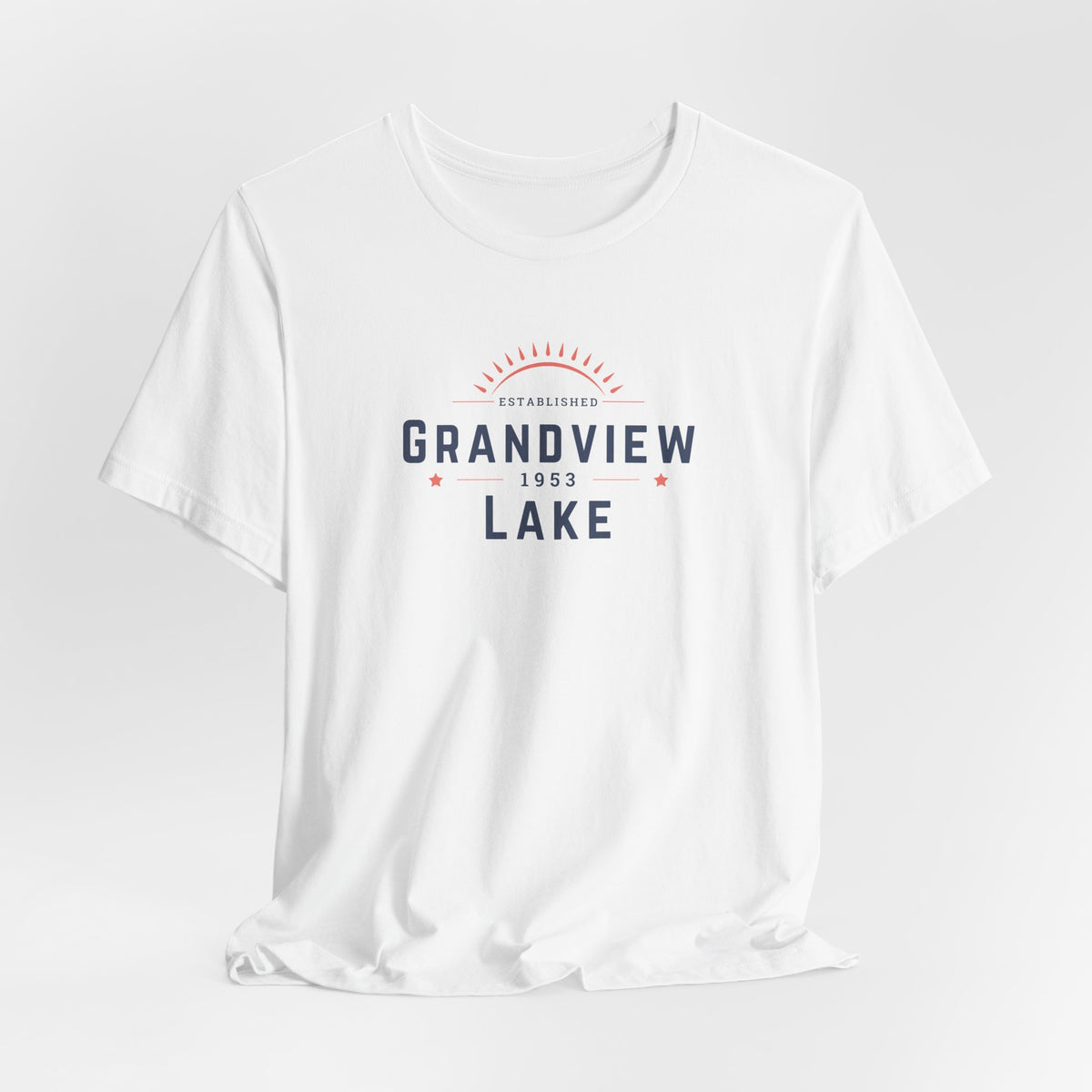 Grandview Lake Tee – Retro Lakeside Graphic T-Shirt