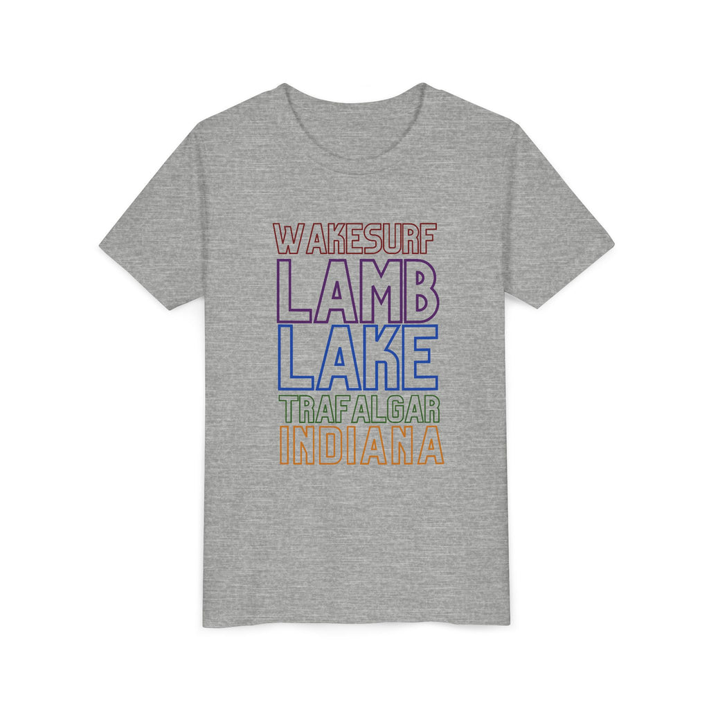 Youth Tee - Lamb Lake Columbus Indiana Wakesurf (Kids)