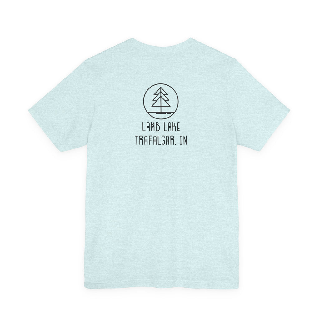 Lamb Lake Minimalist Tee — Lake Forest Graphic Short Sleeve Shirt