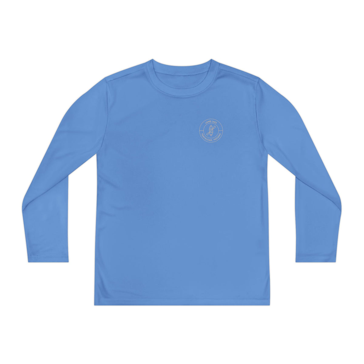 Youth Long Sleeve Tee - Lamb Lake Kayak Logo