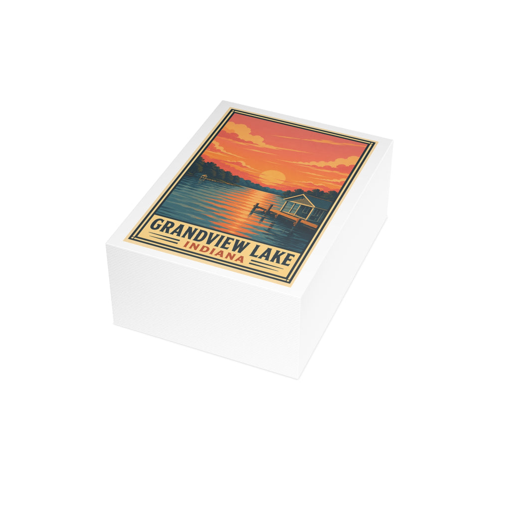 Grandview Lake National Park Style Postcard Bundle