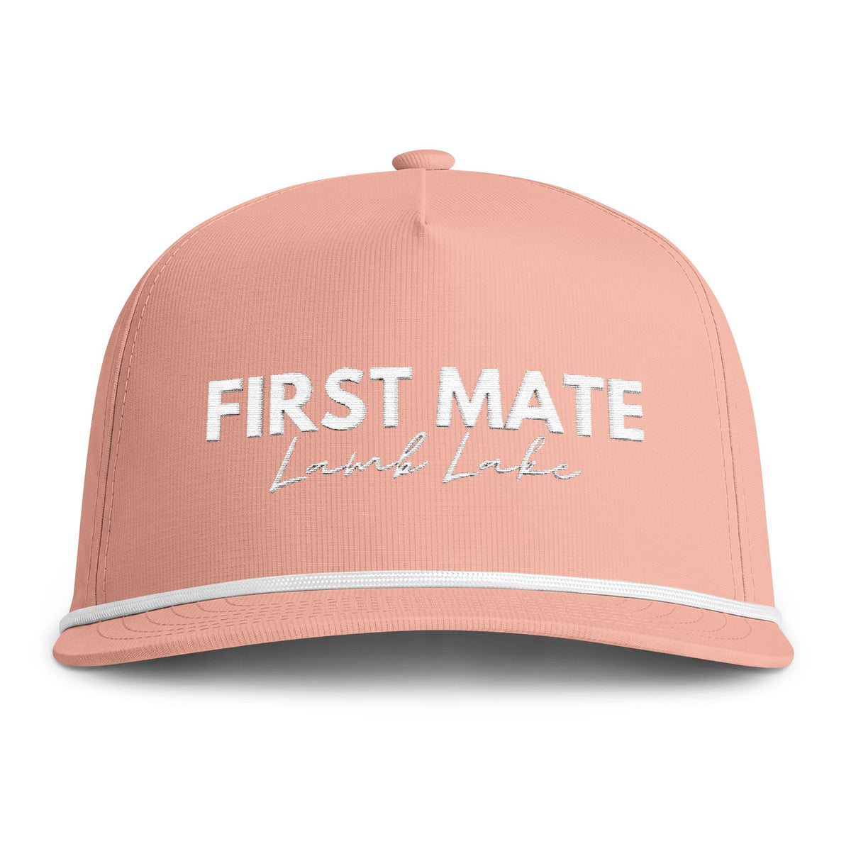 First Mate Lamb Lake Rope Cap – Sunwashed Nautical Hat