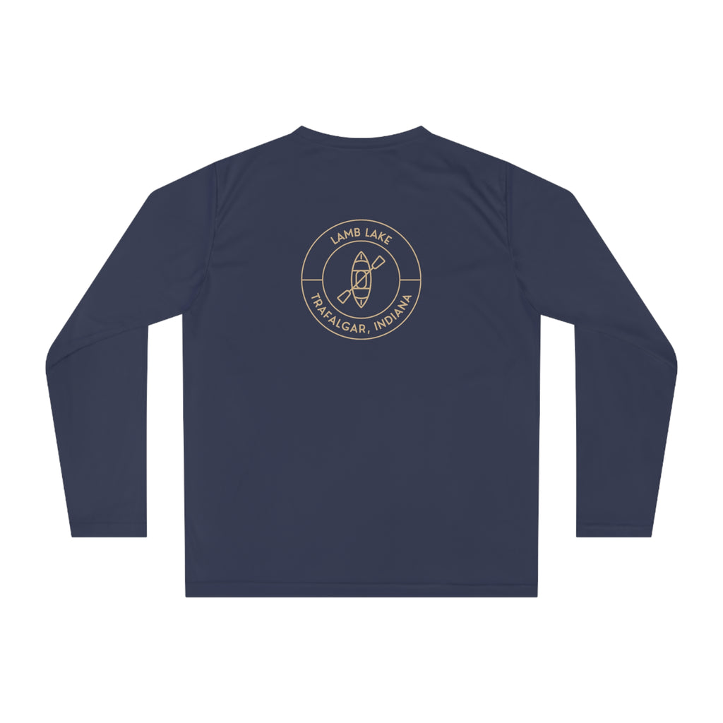 Performance Long Sleeve Shirt — Kayak Lamb Lake Logo