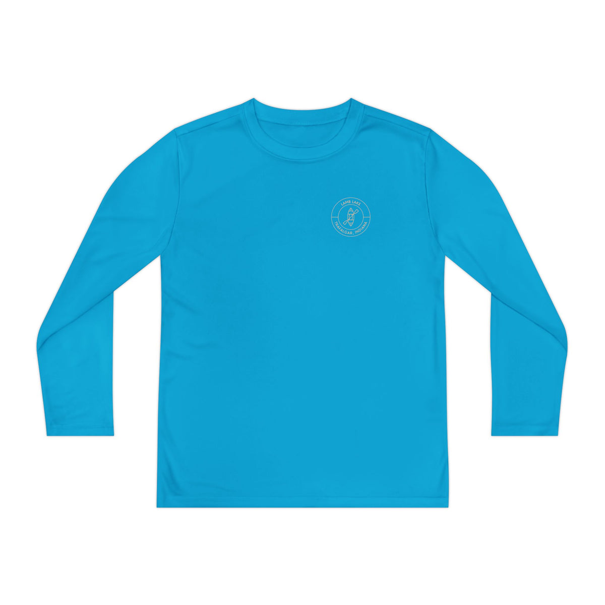 Youth Long Sleeve Tee - Lamb Lake Kayak Logo