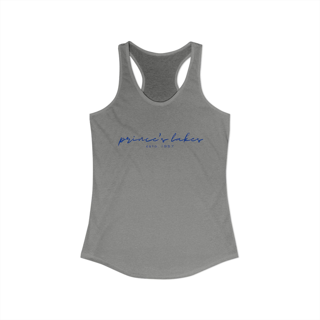 Women's Racerback Tank- "Prince's Lakes"