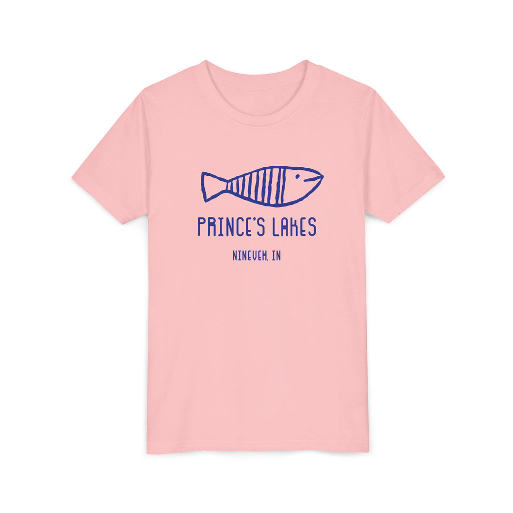 Youth Tee — 'Prince's Lakes' Retro Fish Kids T-Shirt