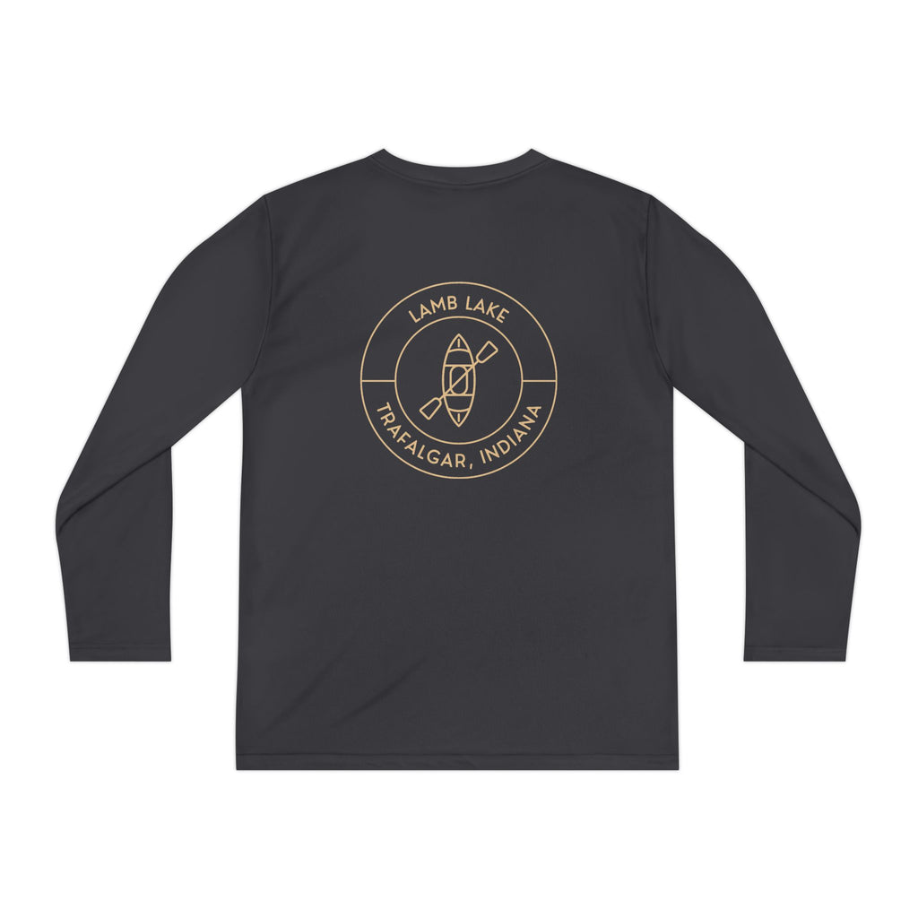 Youth Long Sleeve Tee - Lamb Lake Kayak Logo