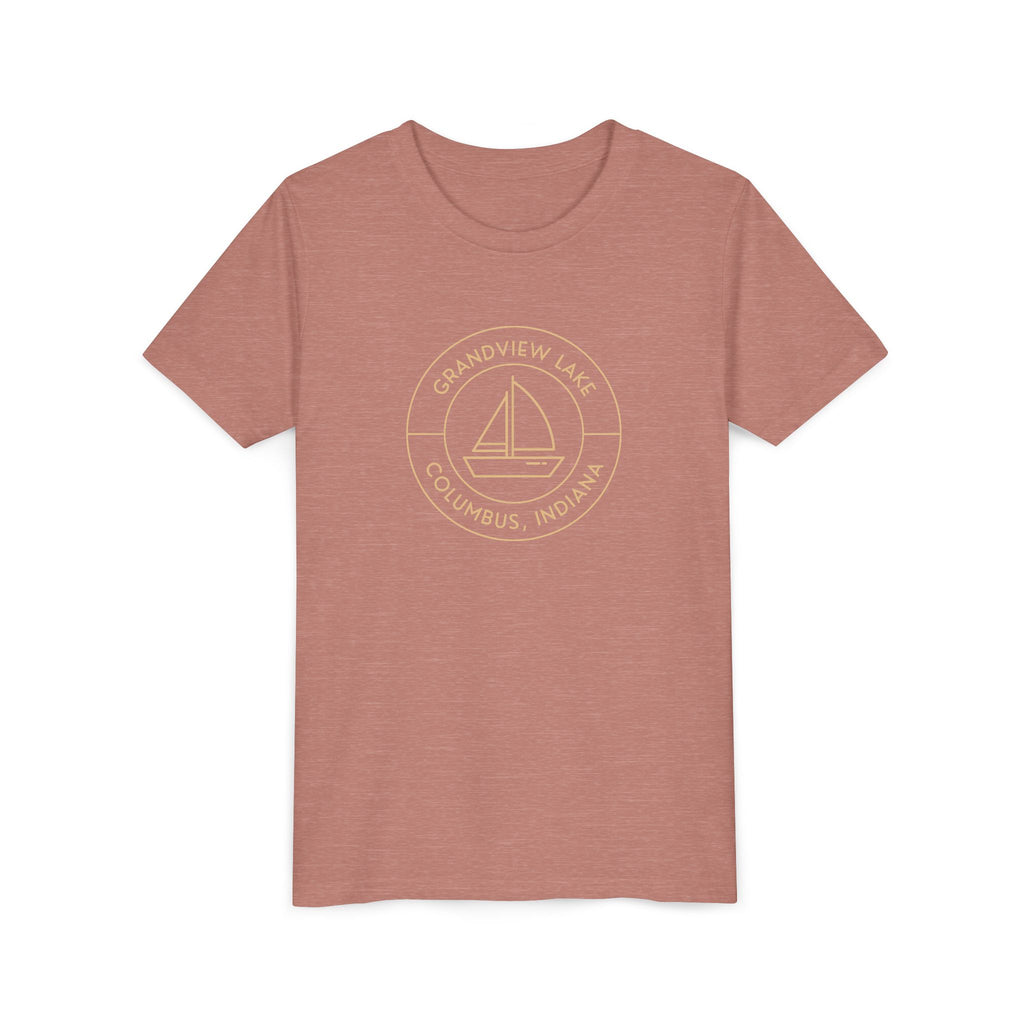 Youth Tee — Sailboat Grandview Lake Kids T-Shirt