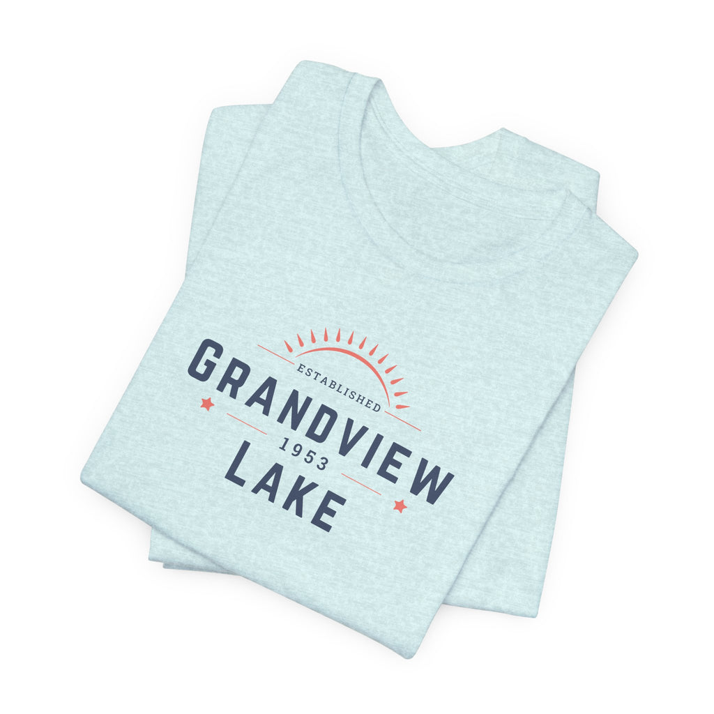 Grandview Lake Tee – Retro Lakeside Graphic T-Shirt