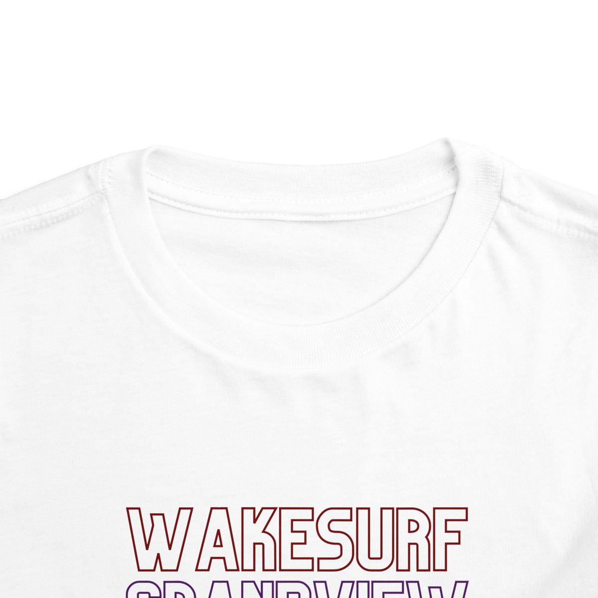 Grandview Lake Columbus Indiana Toddler Tee — Wakesurf Grandview Summer Shirt