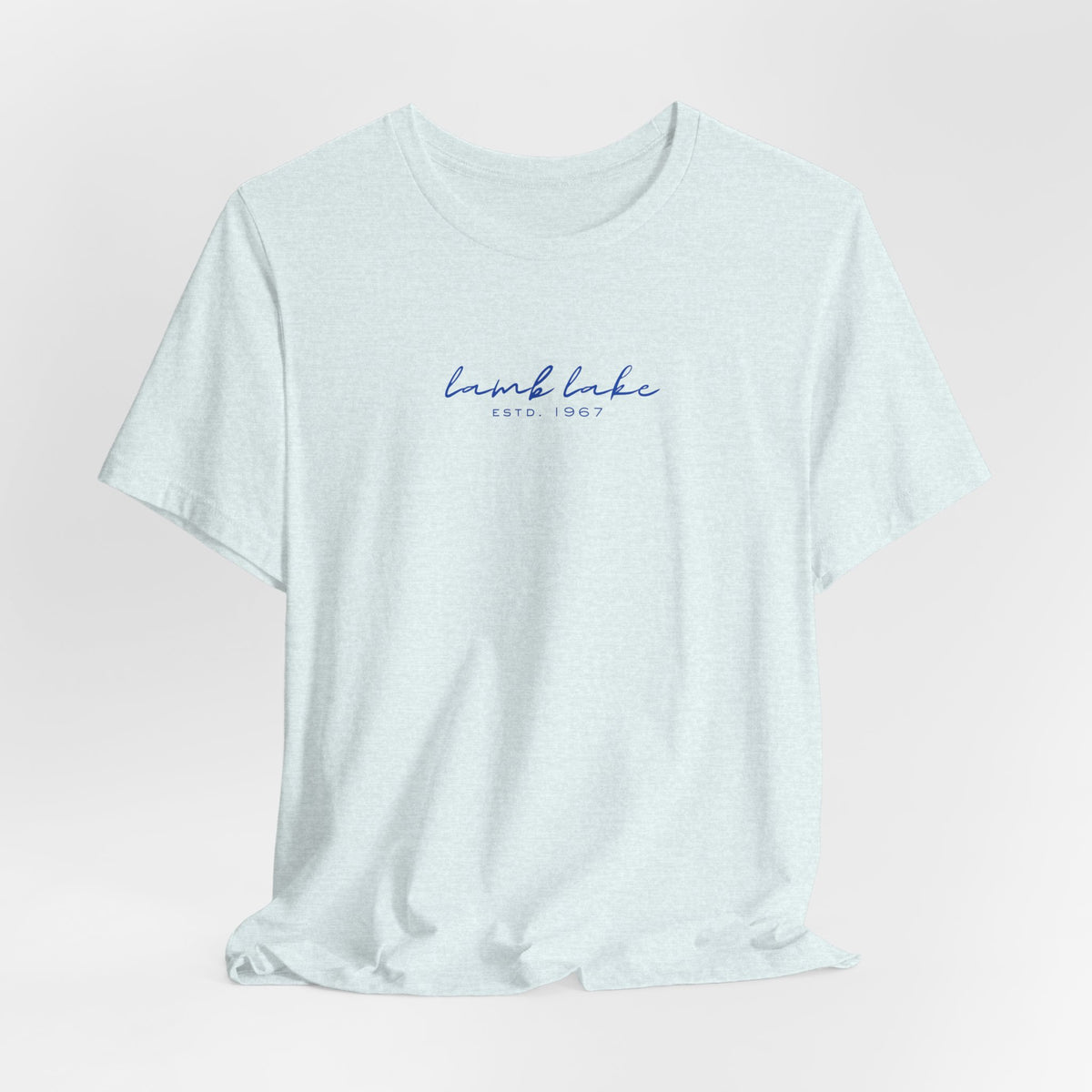 'lamb lake" Unisex Jersey Short Sleeve Tee