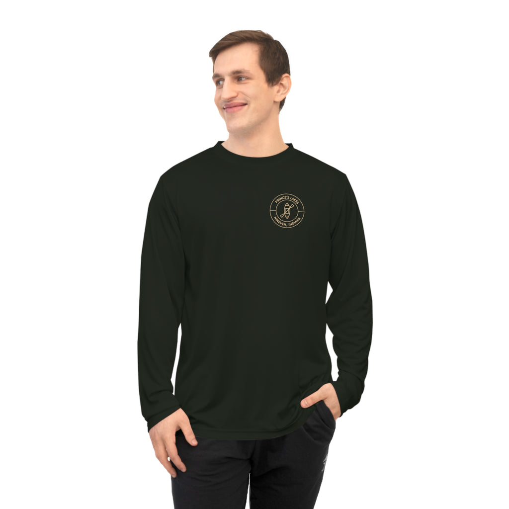 Performance Long Sleeve Shirt — Kayak Prince's Lakes Logo