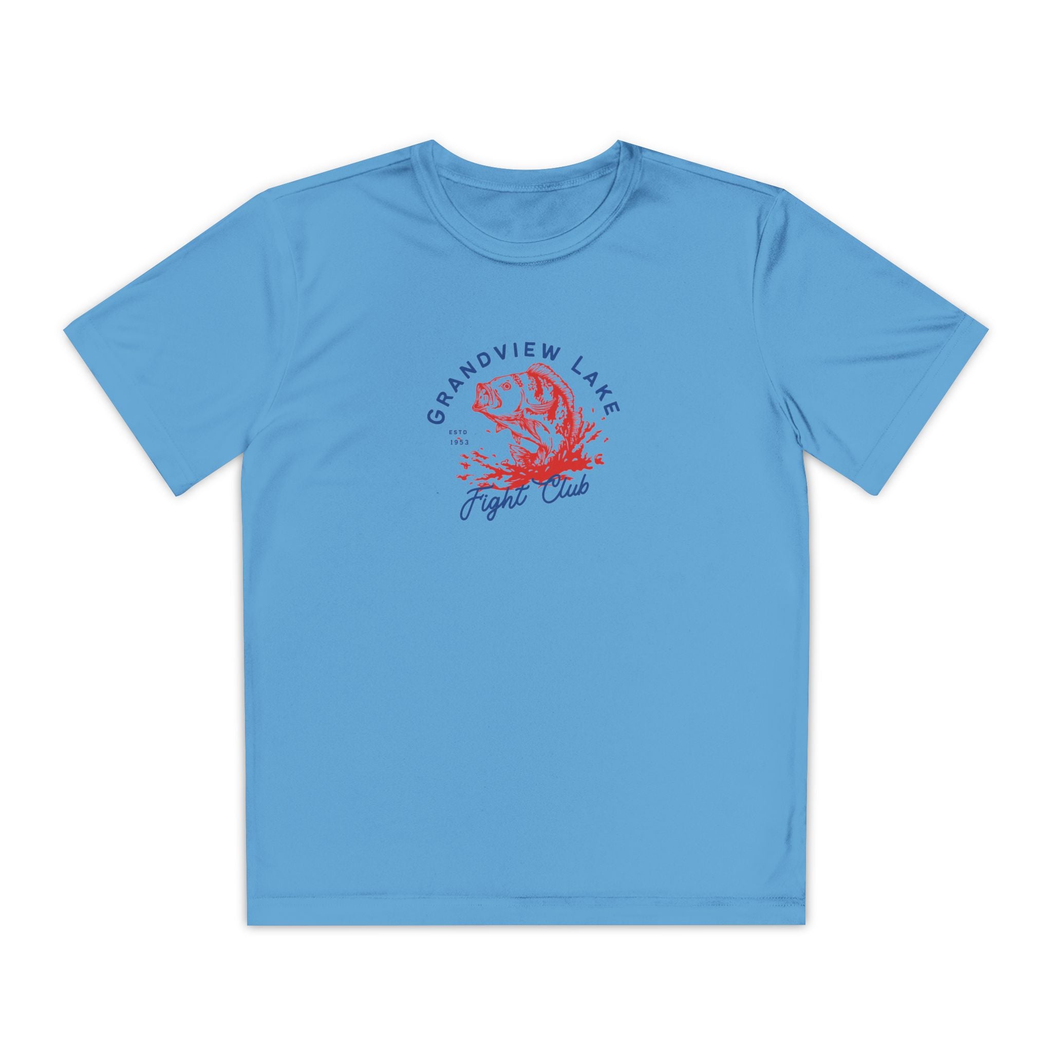 Youth Competitor Tee — Grandview Lake Fight Club Graphic T-Shirt