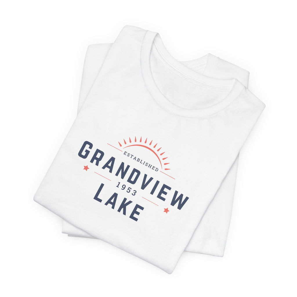 Grandview Lake Tee – Retro Lakeside Graphic T-Shirt
