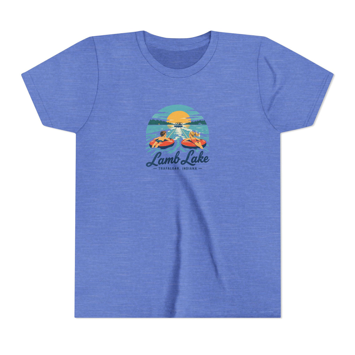 Youth T-Shirt - Lamb Lake Tubing Vintage Design