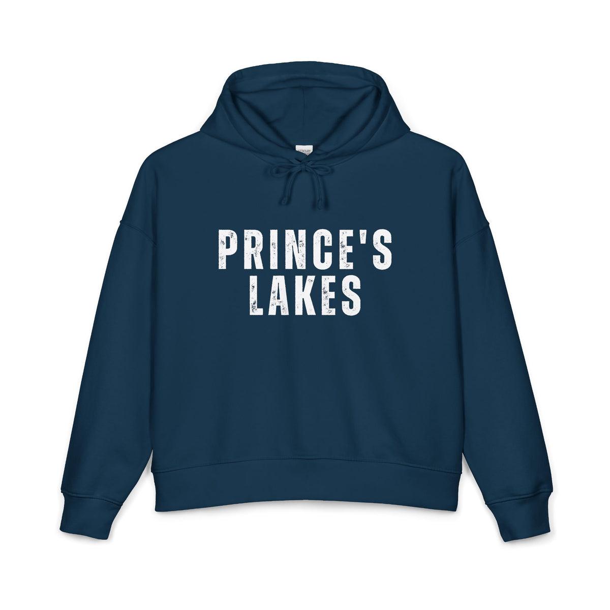 Prince's Lakes Organic Women's Hoodie — 'PRINCE'S LAKES' Cozy Pullover