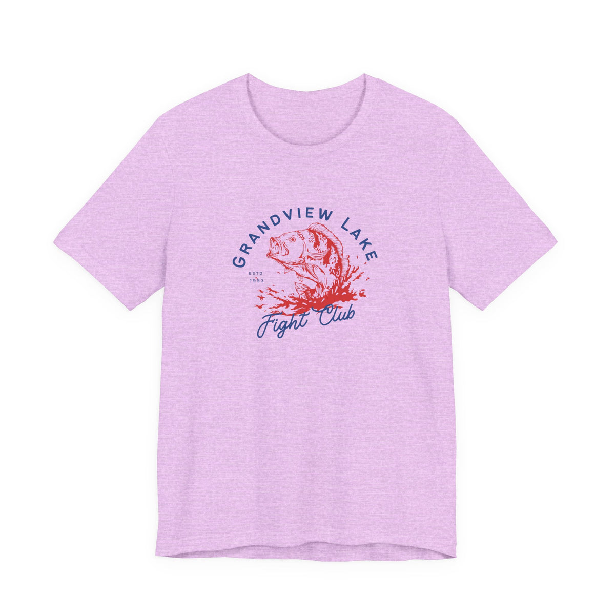 Grandview Lake Fight Club Fishing T-Shirt