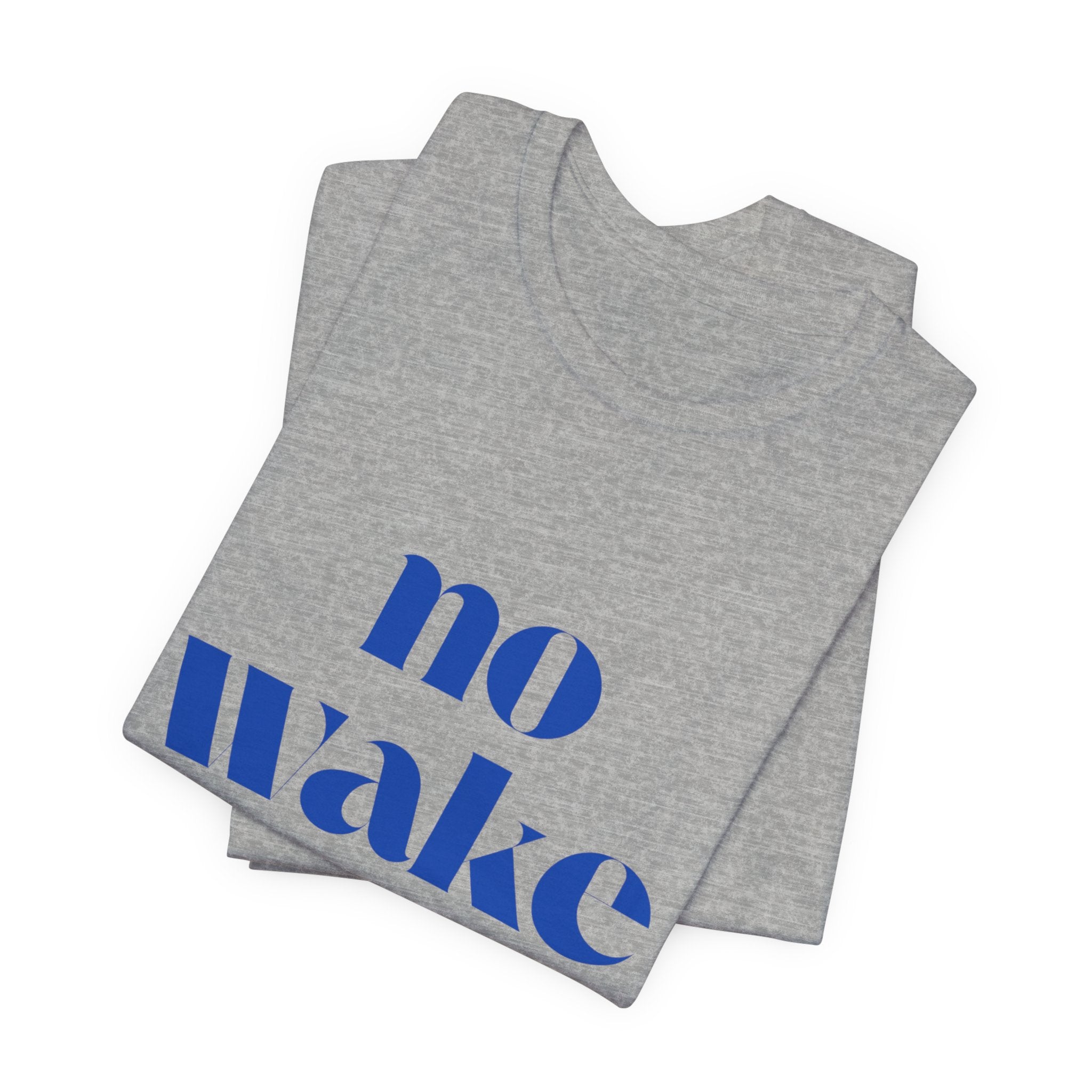 No Wake Zone T-Shirt — Nautical Relaxed Graphic Tee