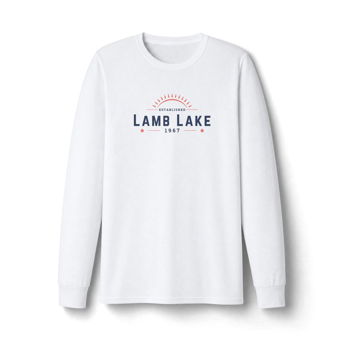 Lamb Lake Established 1967 Long Sleeve Tee