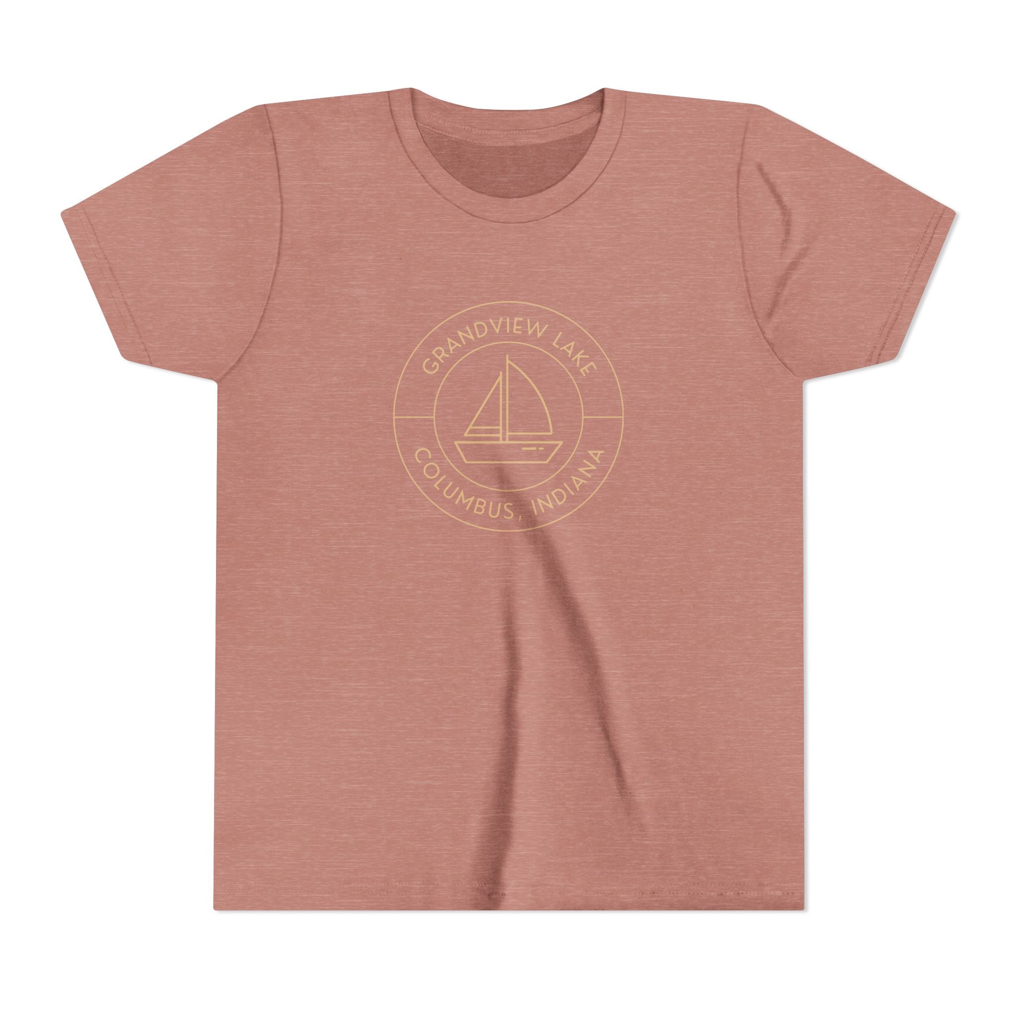 Youth Tee — Sailboat Grandview Lake Kids T-Shirt