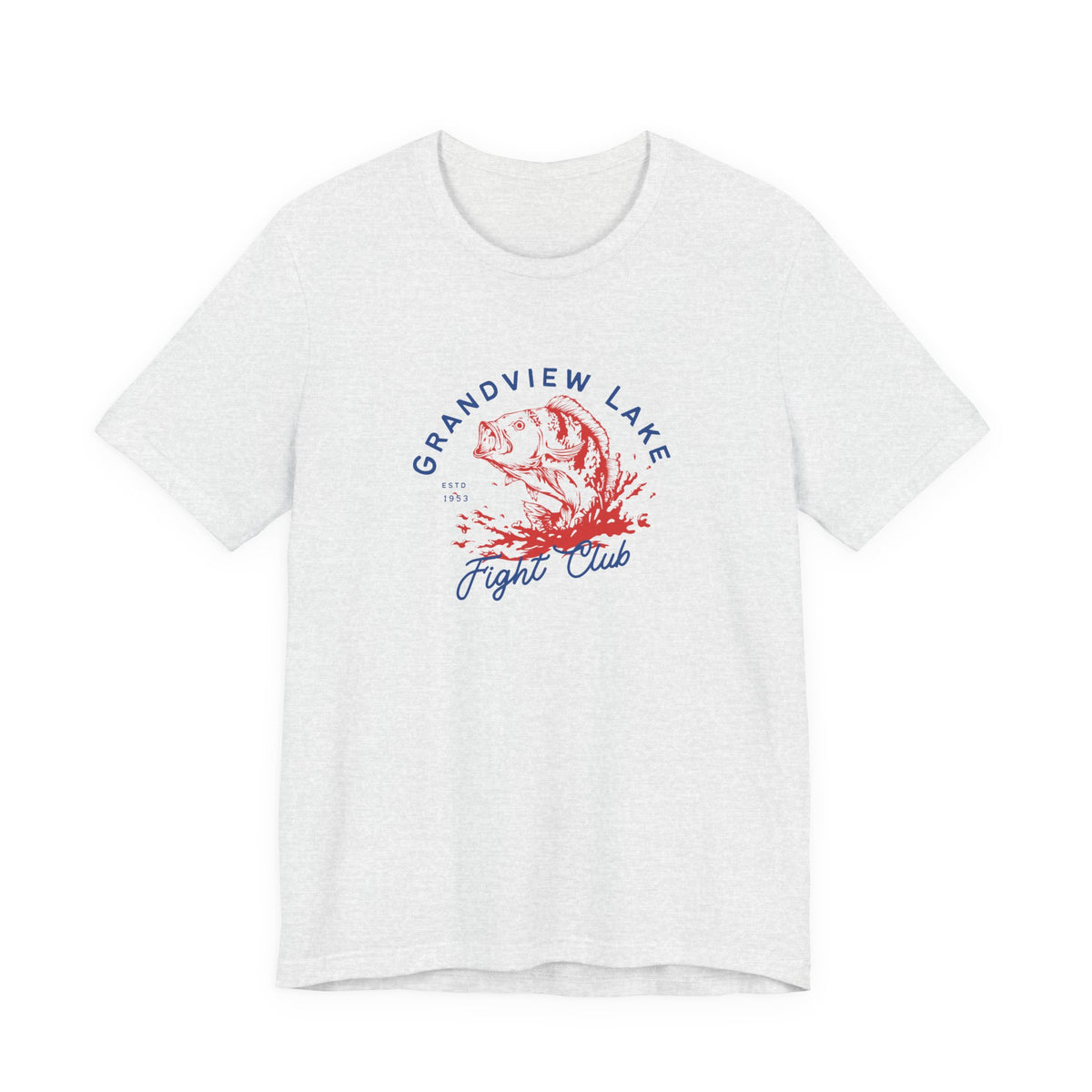 Grandview Lake Fight Club Fishing T-Shirt