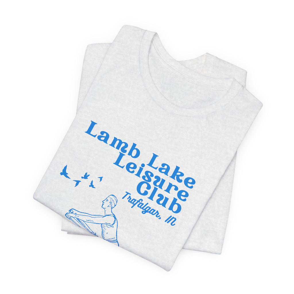 Kayak Tee – "Lamb Lake Leisure Club" Vintage Boating T-Shirt