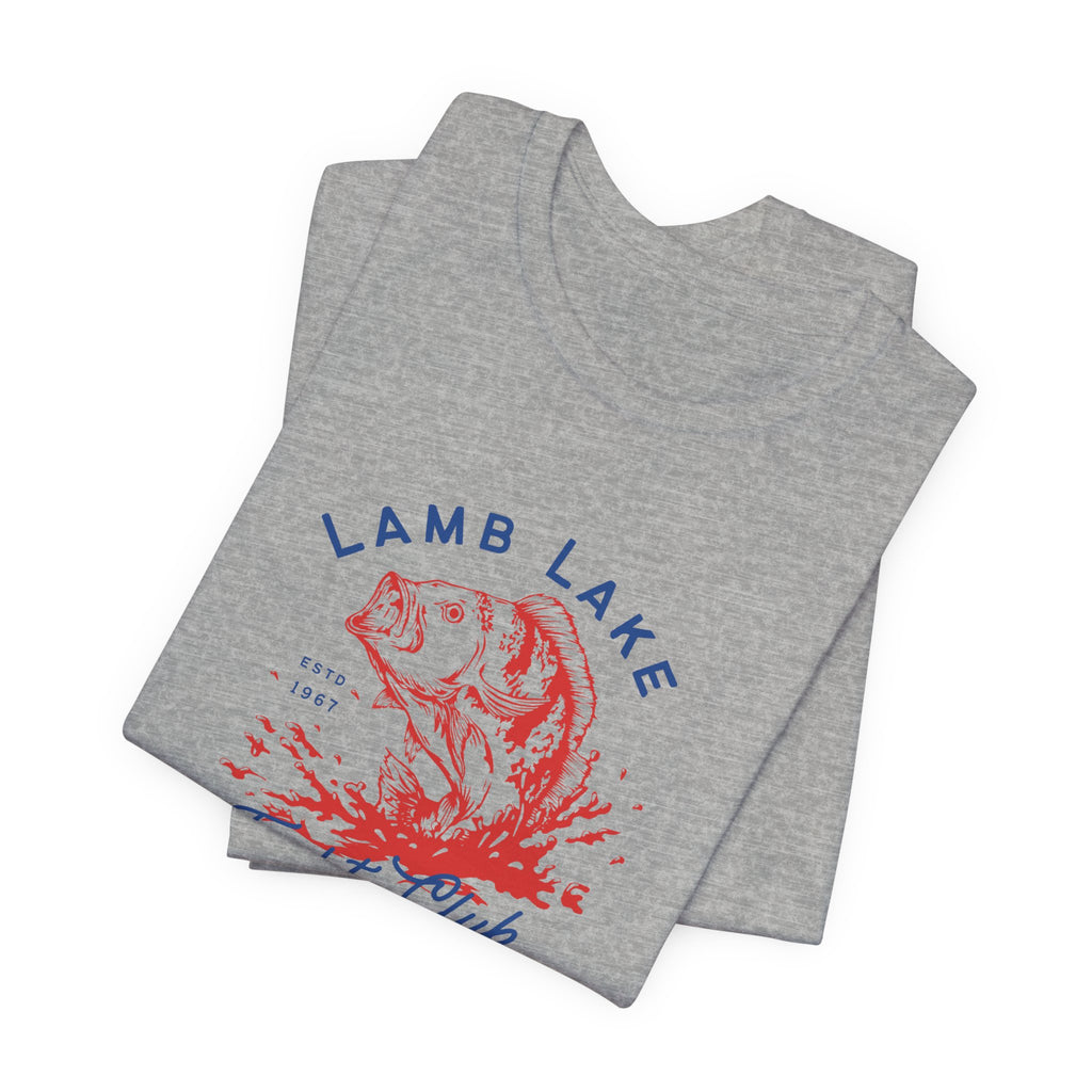Lamb Lake Fight Club Fishing T-Shirt