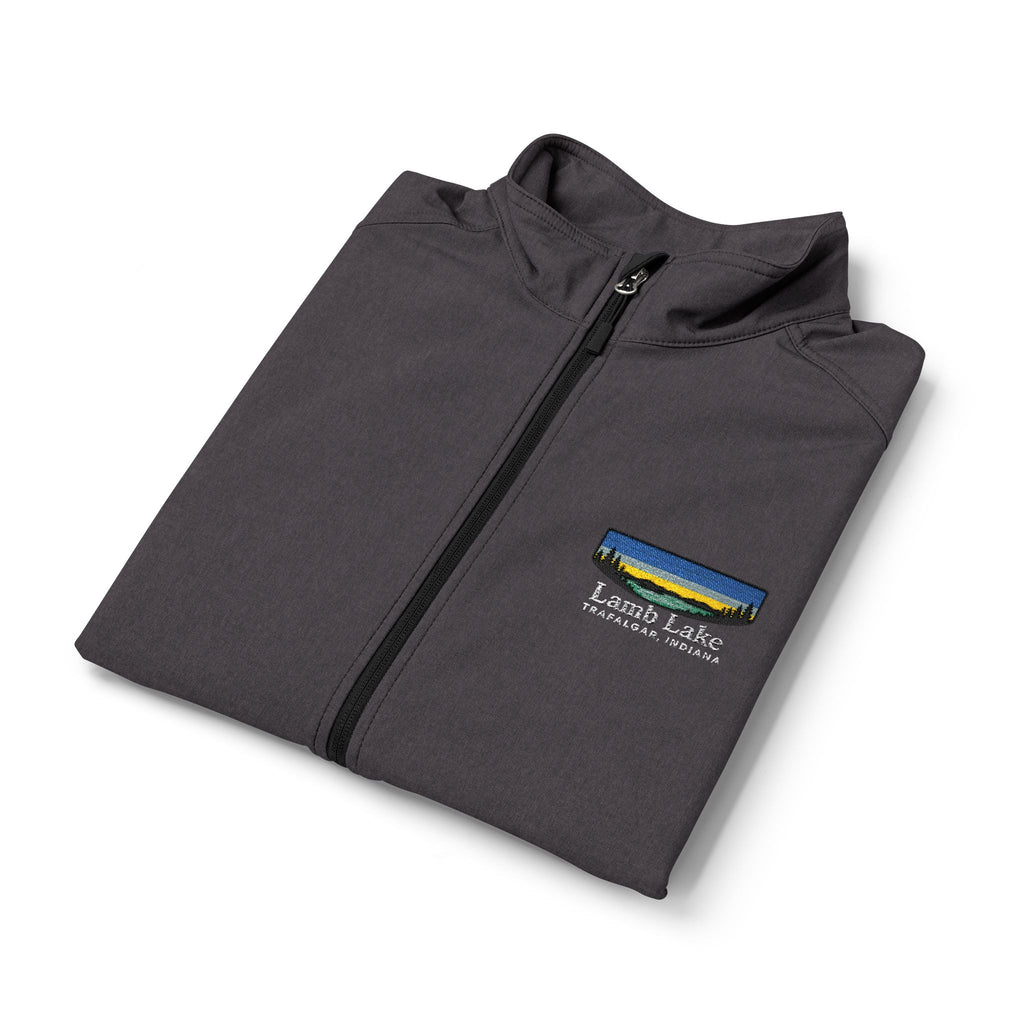 Men's Soft Shell Vest — Lamb Lake Logo Chest