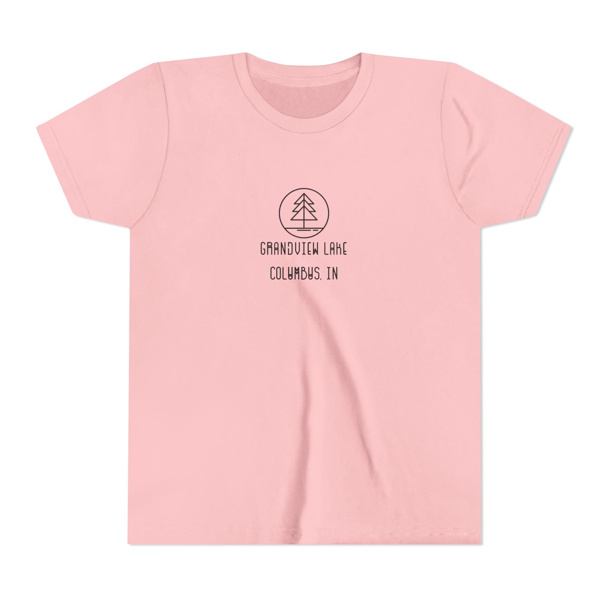 Youth Tee — 'Grandview Lake' Retro Camp Kids T-Shirt