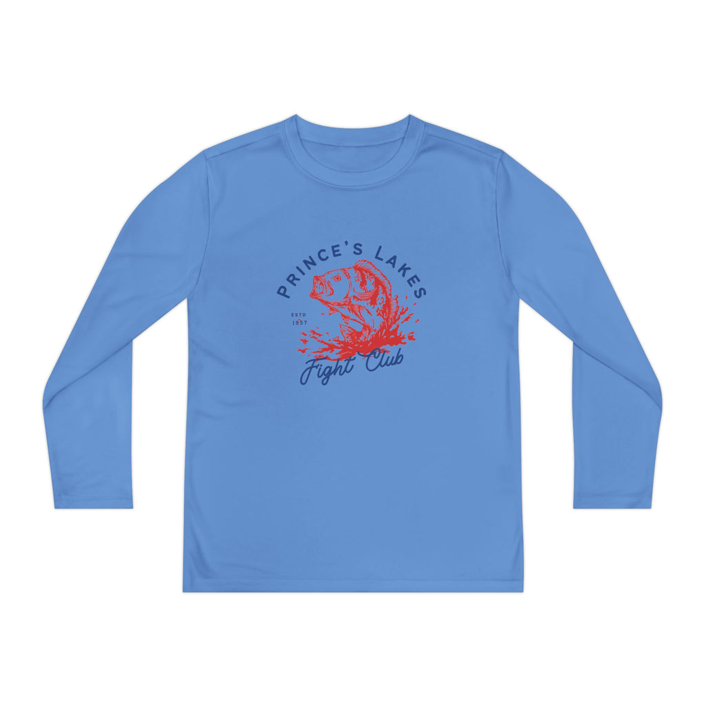 Youth Long Sleeve Tee — "Prince's Lakes Fight Club" Graphic