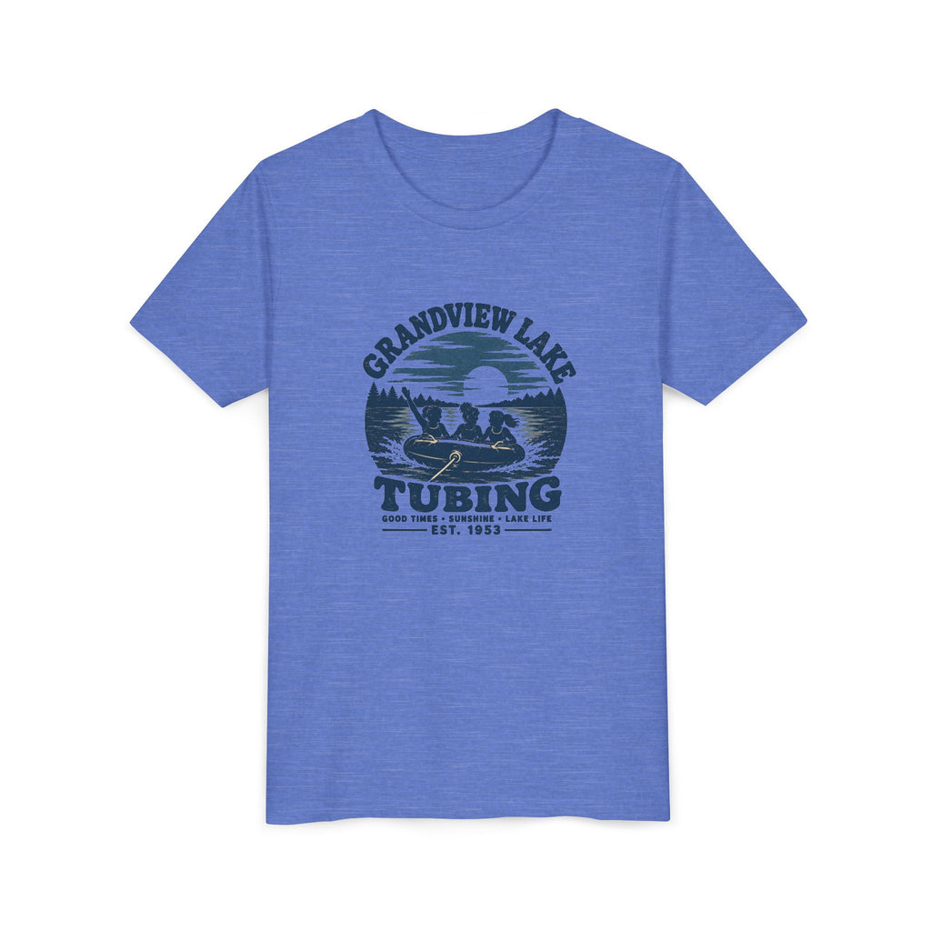 Grandview Lake Tubing Youth Tee – Kids Summer Lake T-Shirt