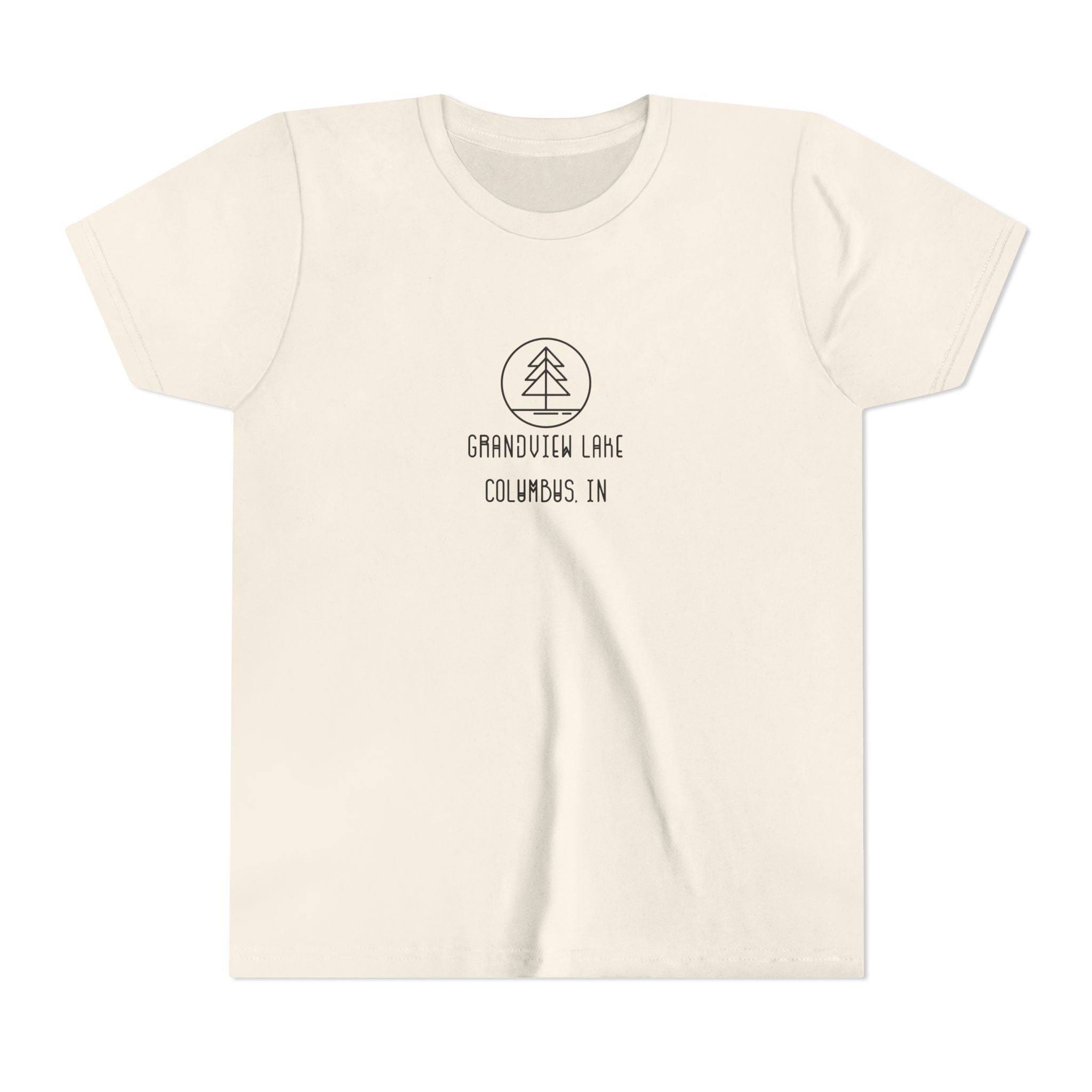 Youth Tee — 'Grandview Lake' Retro Camp Kids T-Shirt