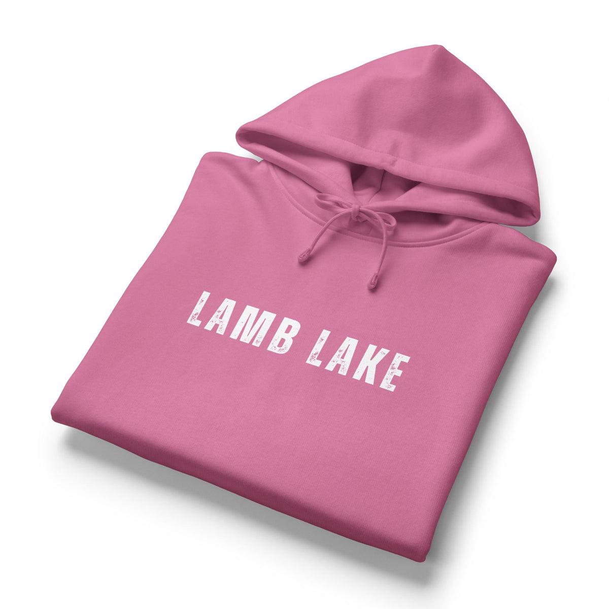 Lamb Lake Organic Women's Hoodie — 'LAMB LAKE' Cozy Pullover