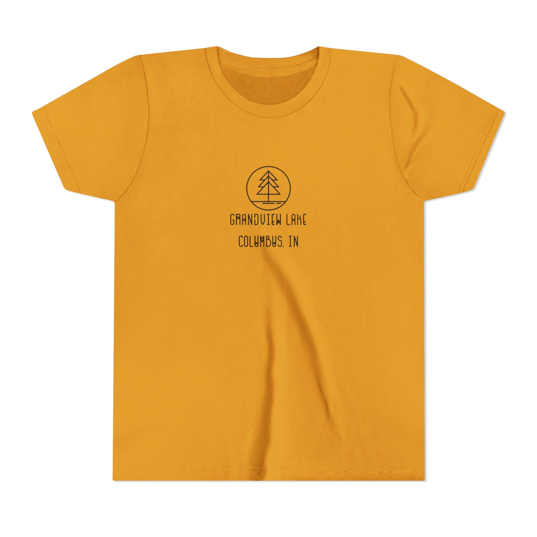 Youth Tee — 'Grandview Lake' Retro Camp Kids T-Shirt
