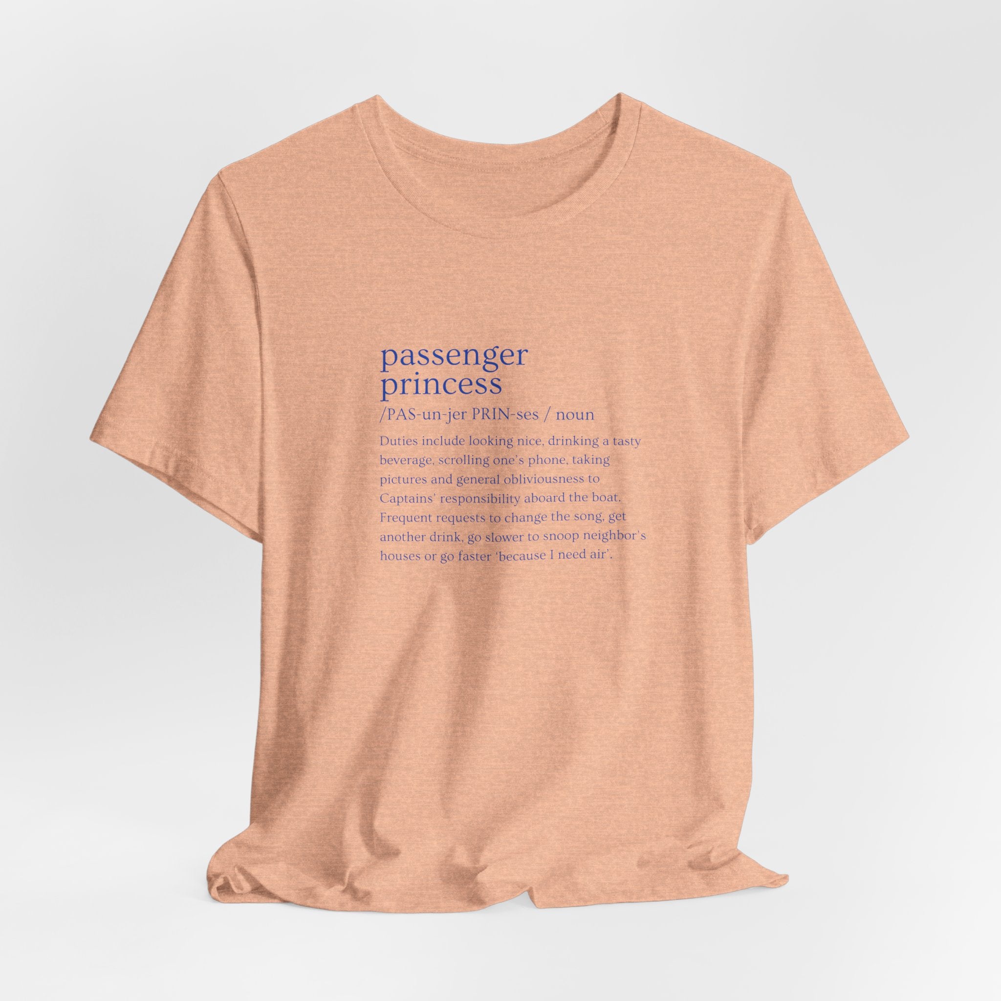 Passenger Princess Tee — Travel Definition Shirt