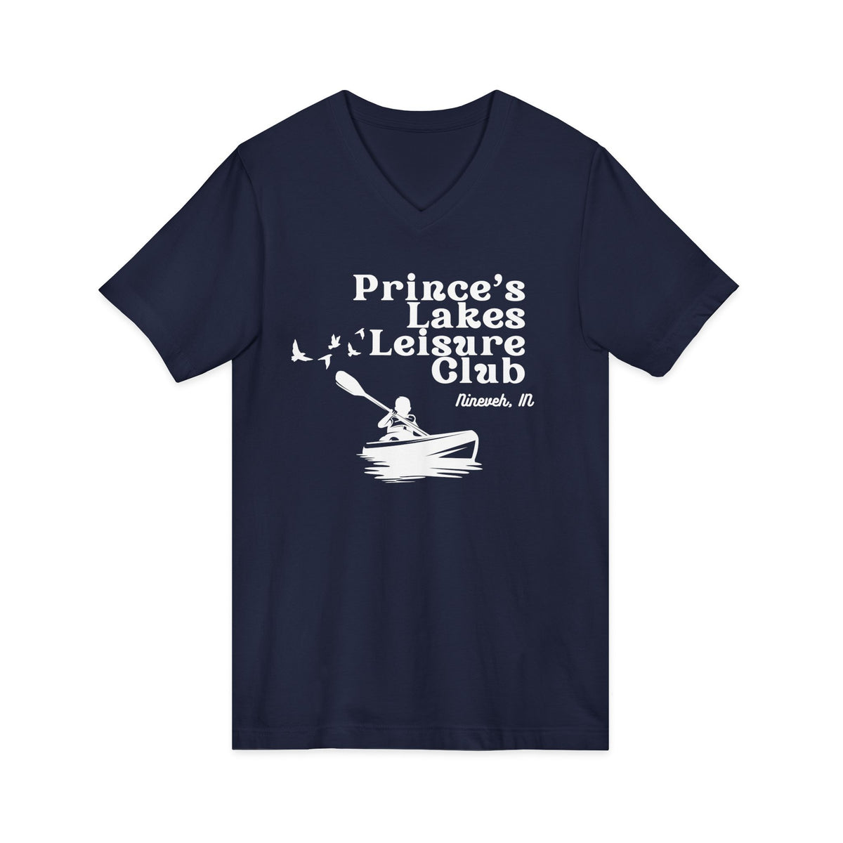 Prince’s Lakes Kayak Leisure Club V-Neck Tee