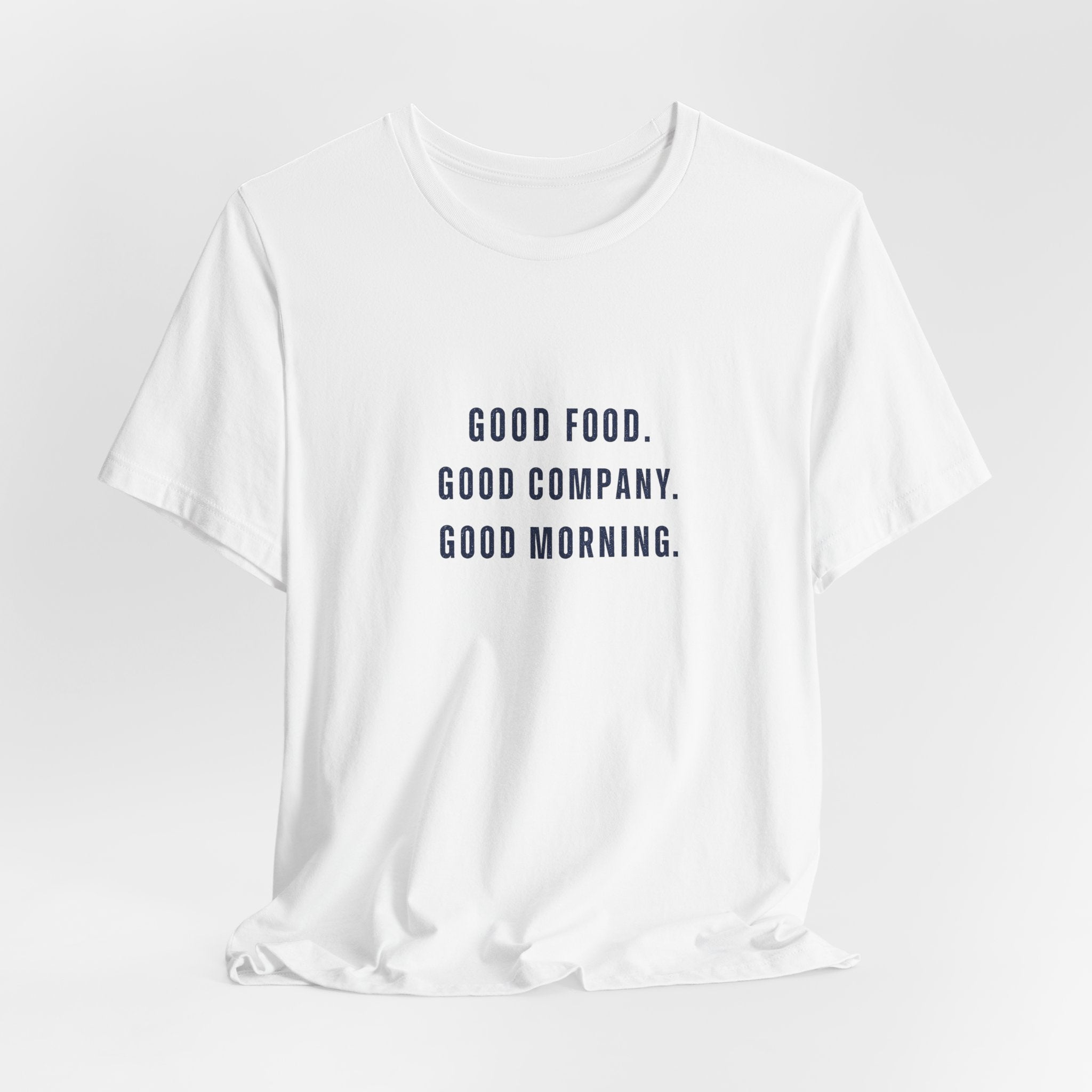 Breakfast Club Lake T‑Shirt — "Good Food. Good Company. Good Morning."
