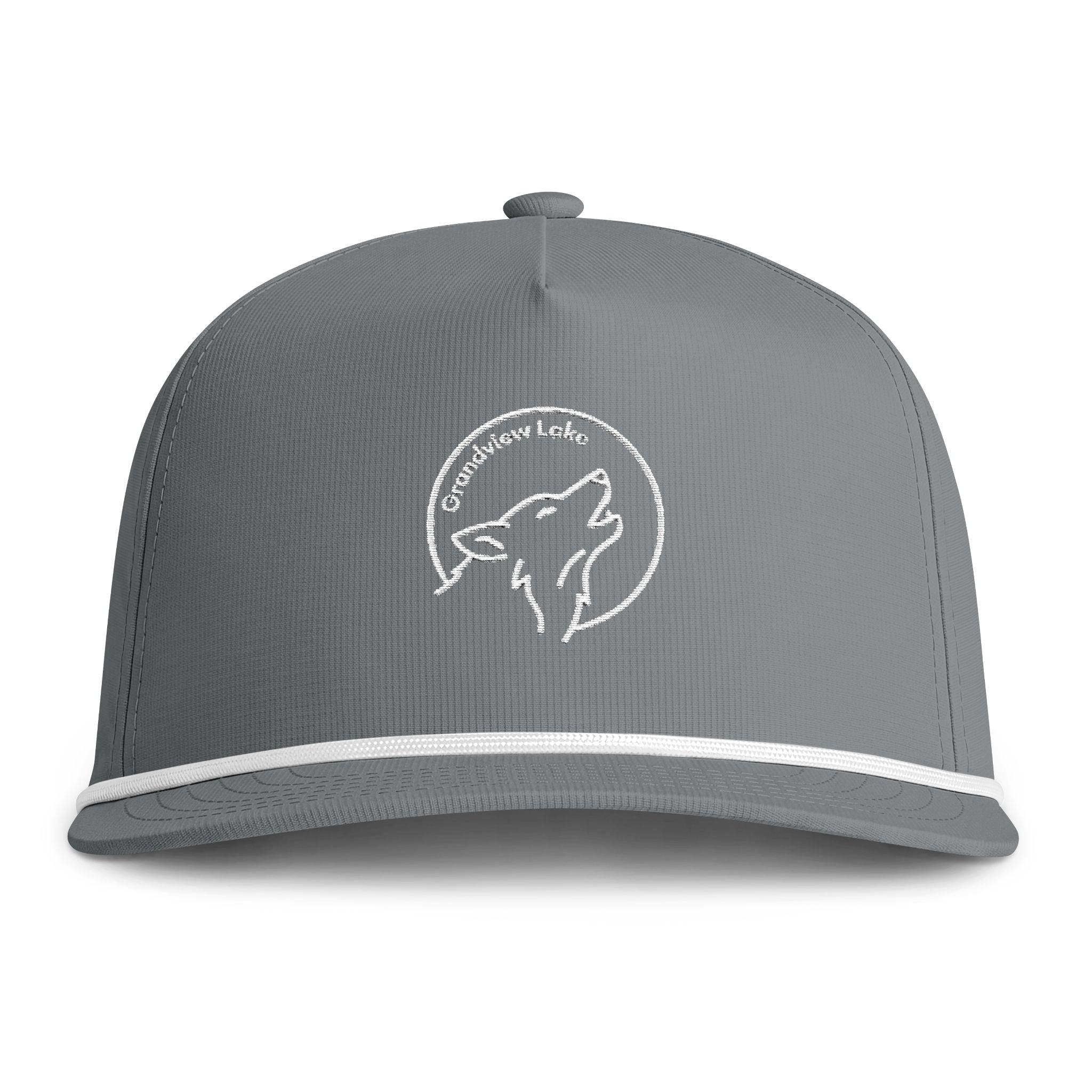 Sunwashed Grandview Full Moon Club Cap — Vintage Rope-Trim Hat