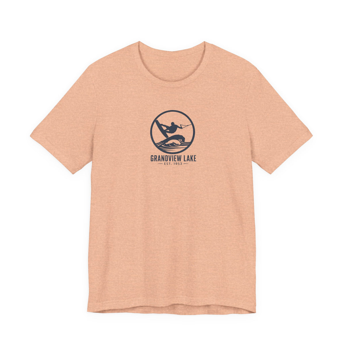 Grandview Lake Wakesurf Emblem Tee — Unisex