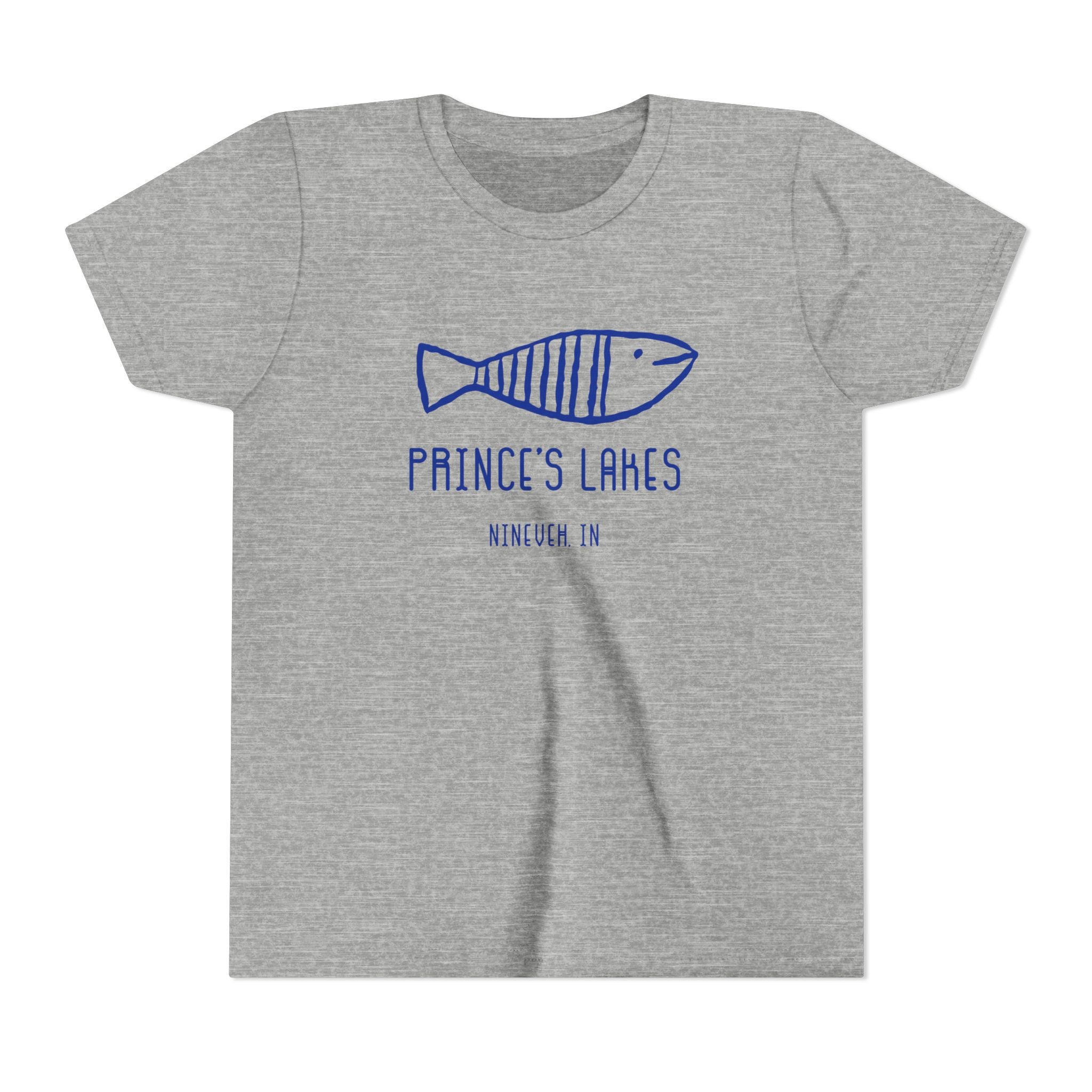 Youth Tee — 'Prince's Lakes' Retro Fish Kids T-Shirt