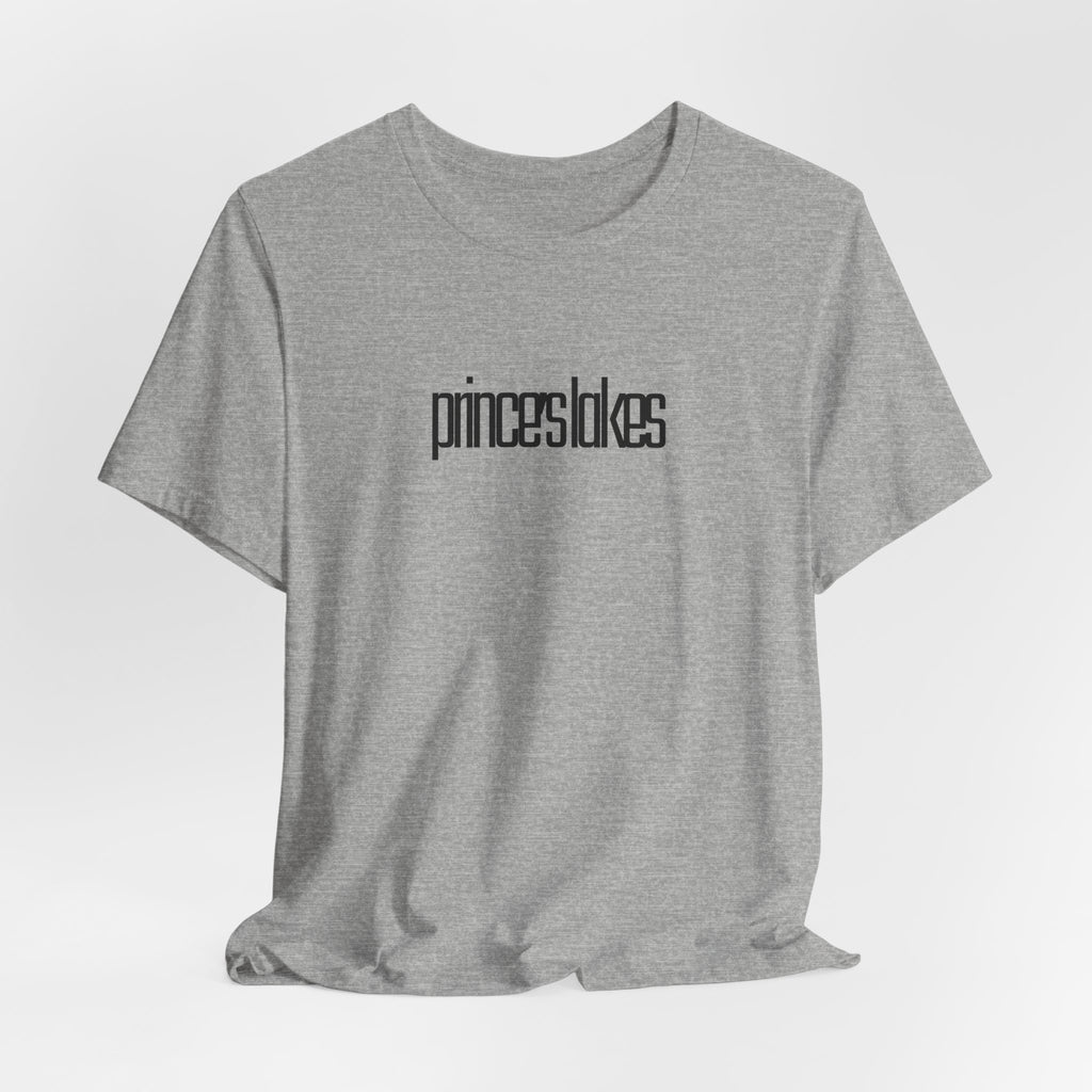 'prince's lakes' Graphic Tee —  Minimal Logo T‑Shirt