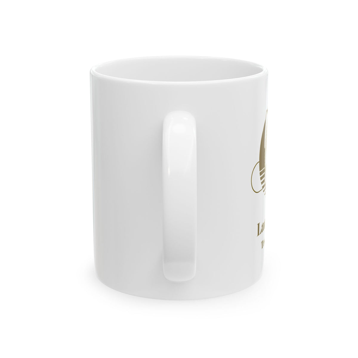 Coffee Mug – Retro Gold Fishing Design (11oz)