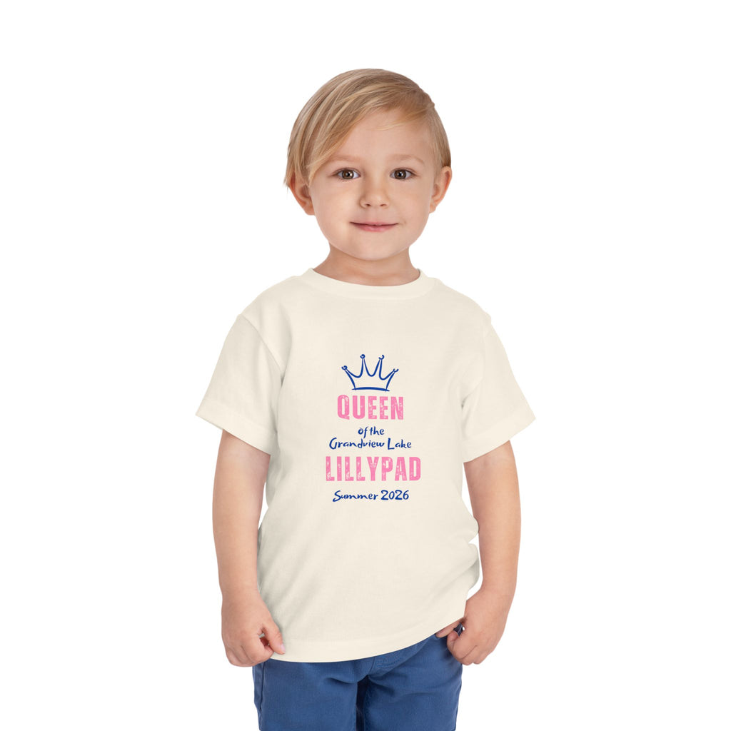 Toddler Tee — “Queen of the Lillypad” Grandview Lake Summer 2026