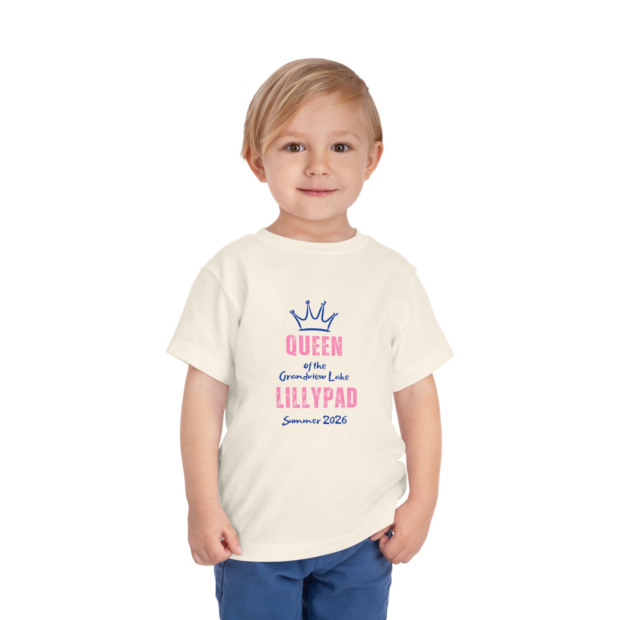 Toddler Tee — “Queen of the Lillypad” Grandview Lake Summer 2026
